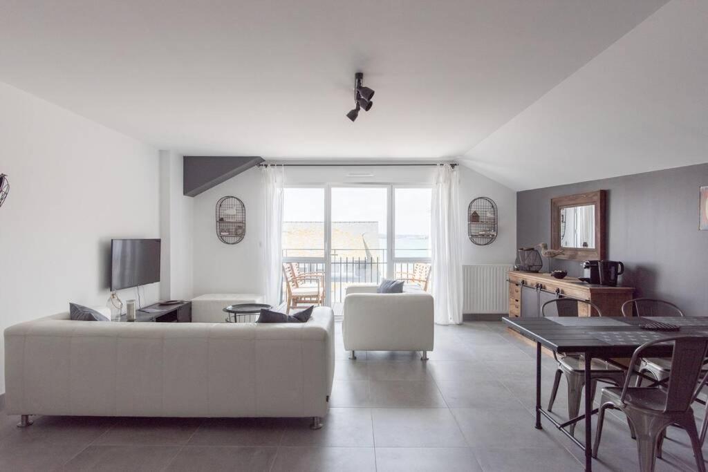 Appartement 4 Etoiles Vue Mer Et Bord De Plage Chez Odette Сен-Мало Экстерьер фото